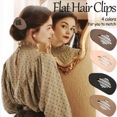 Generic Duckbill Hair Clip side view highlighting multi-tooth design for thick or thin hair.