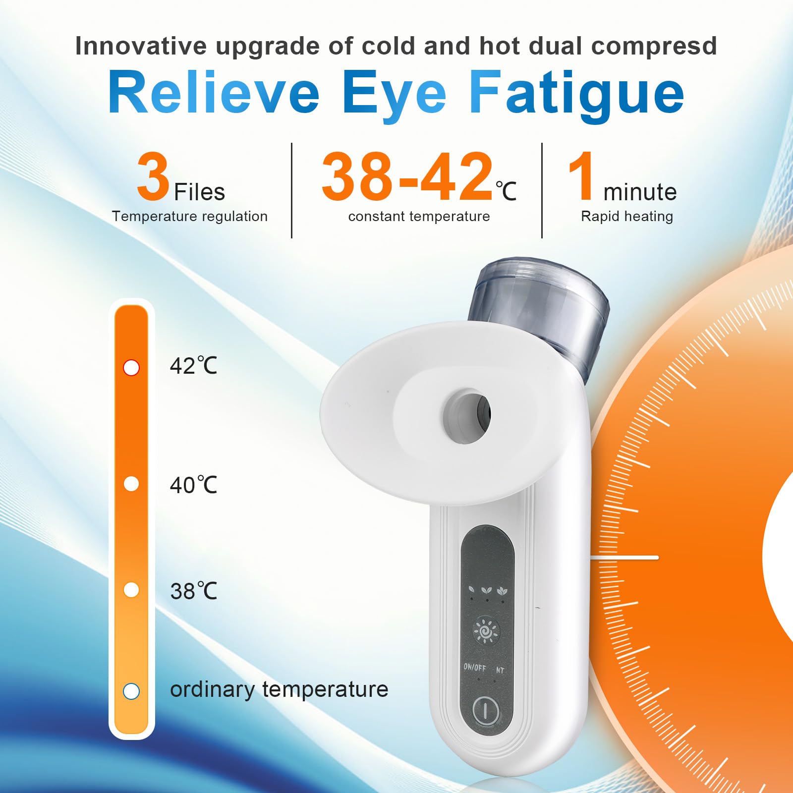 Generic Eye Steam Sprayer in travel bag showcasing portable eye care