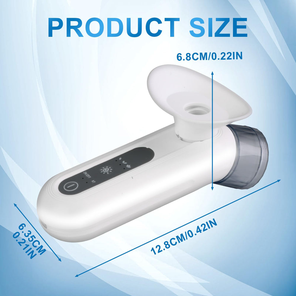 Generic Eye Steam Sprayer used with eye drops for longer-lasting moisture