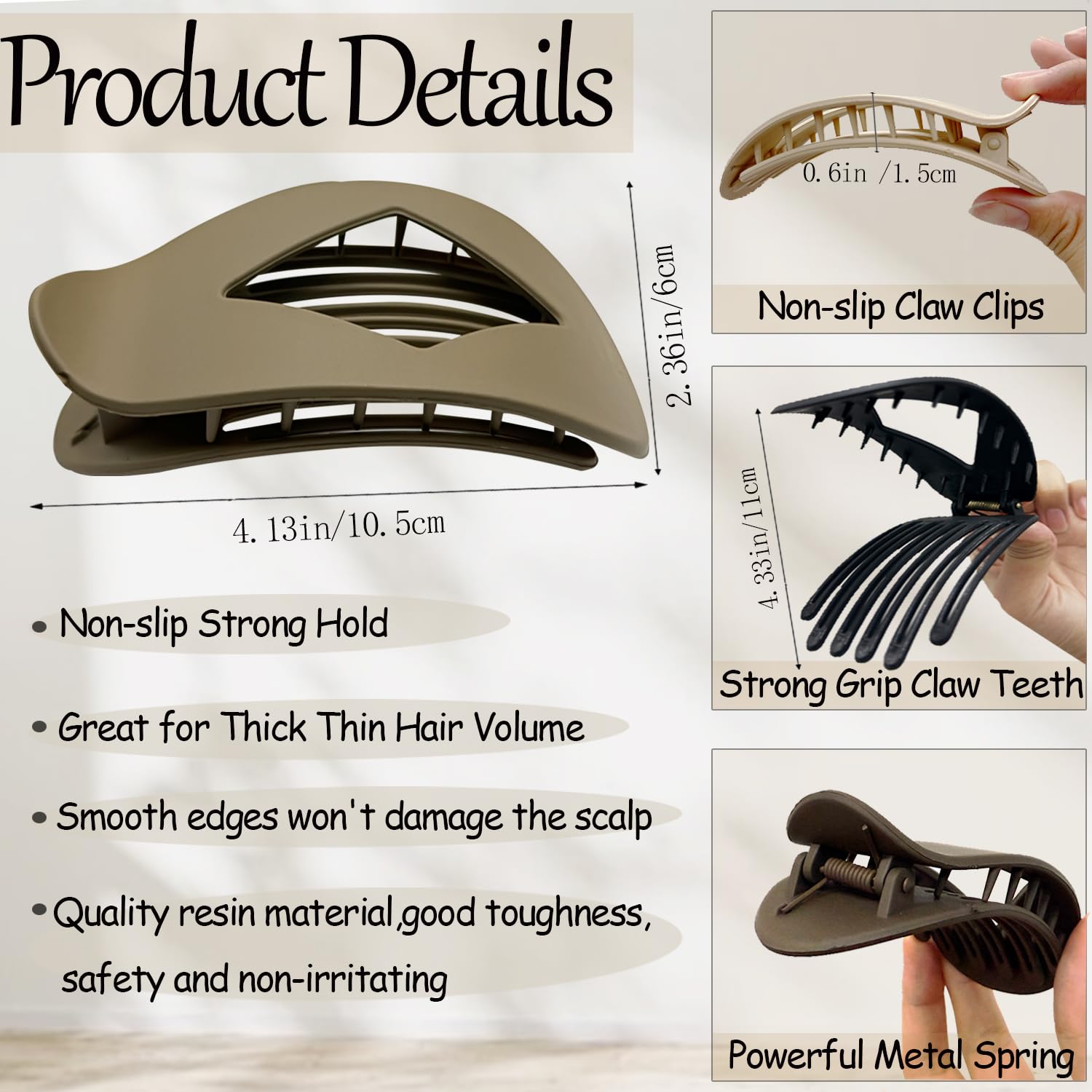 Generic Duckbill Hair Clip in a small purse demonstrating portability for touch-ups.