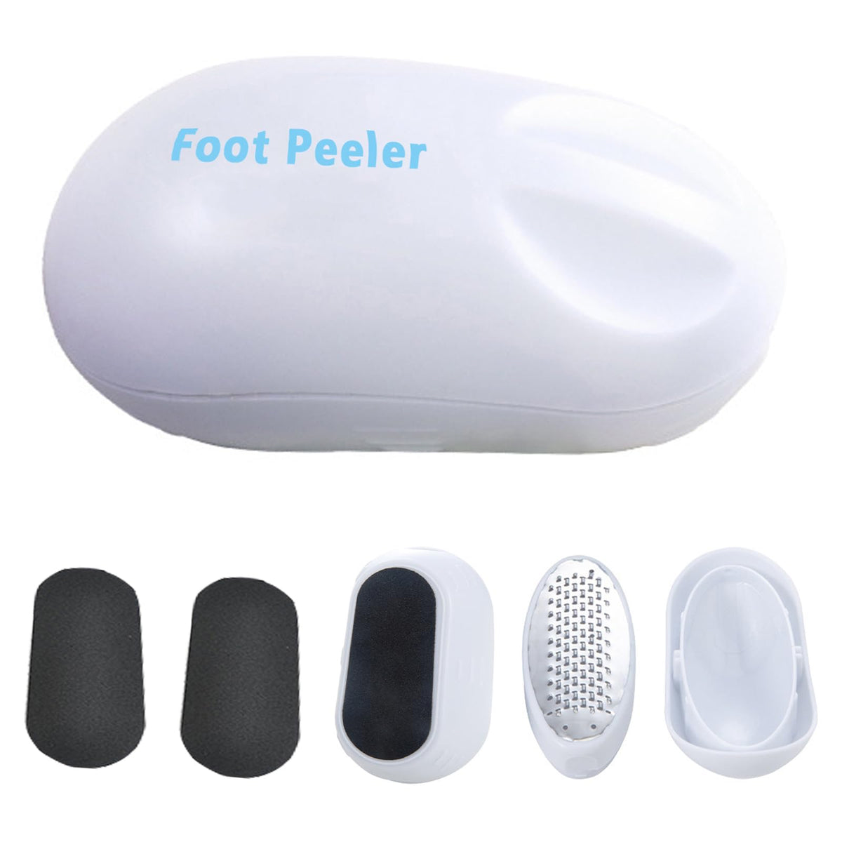 Generic Foot Dead Skin Remover closeup shows precise heel shaver for smoother heels