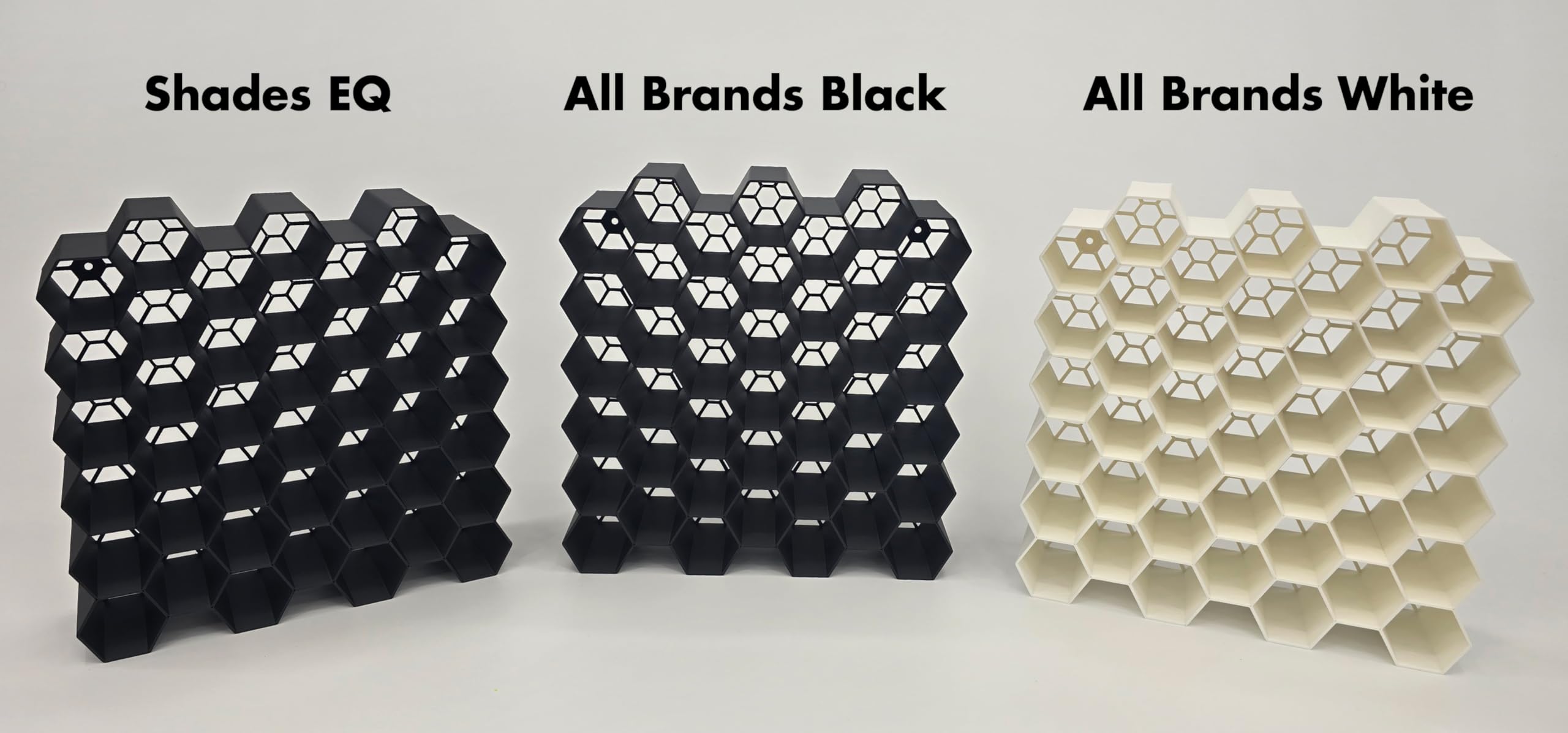 Generic HexRacks stackable unit offers scalable storage as inventory grows.