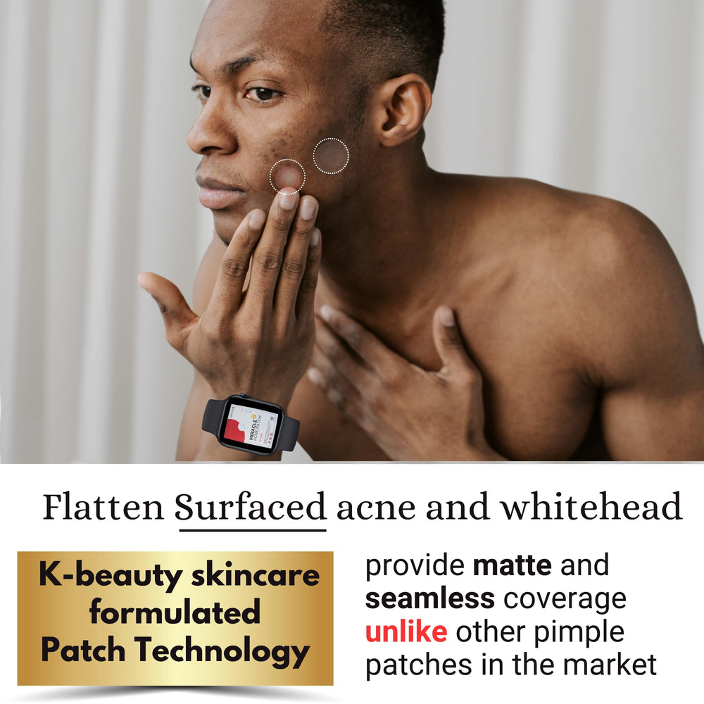Generic hypoallergenic-acne-patch on sensitive-skin ensures gentle care.