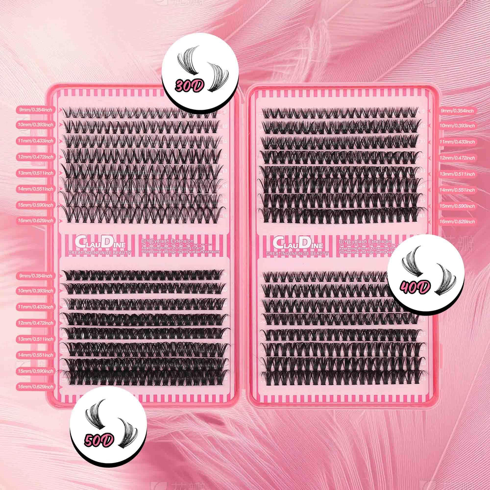 Generic Lash Cluster Tweezers enable precise application for beginners