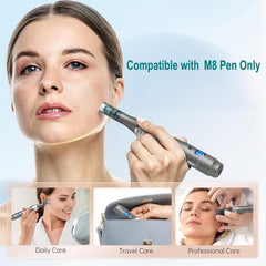 Generic microneedling pen cartridges M8 package open