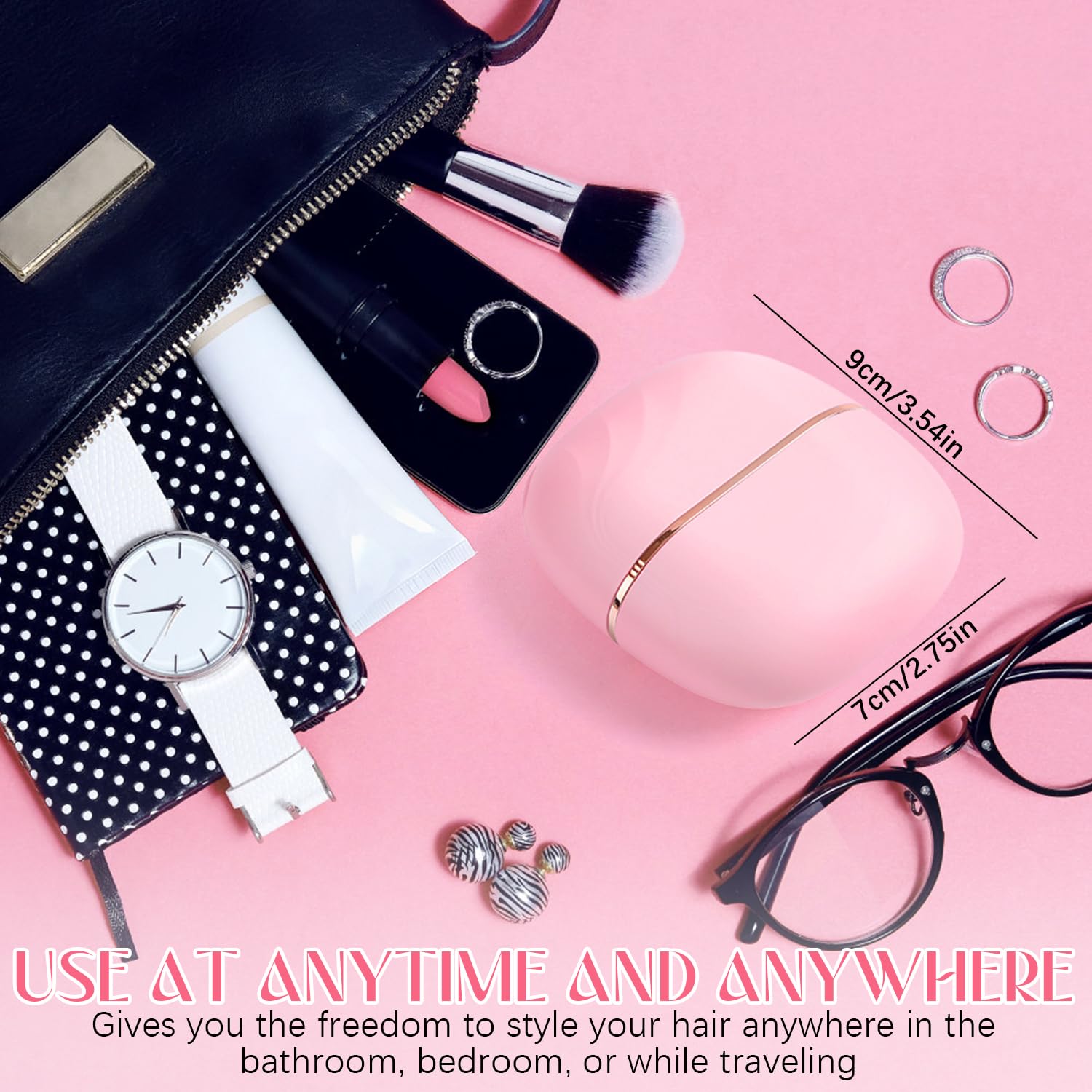 Generic Mini Straightener gift-ready packaging makes a thoughtful beauty present.