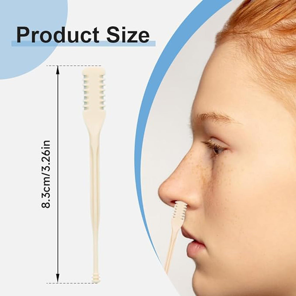 Generic nose hair trimmer safety features protect nasal passages during grooming.