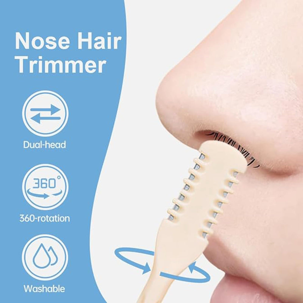 Generic nose hair trimmer travel case shows portable grooming on-the-go.