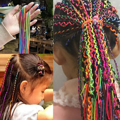 Generic nylon hair tie rope is durable and reusable for long-lasting styling.