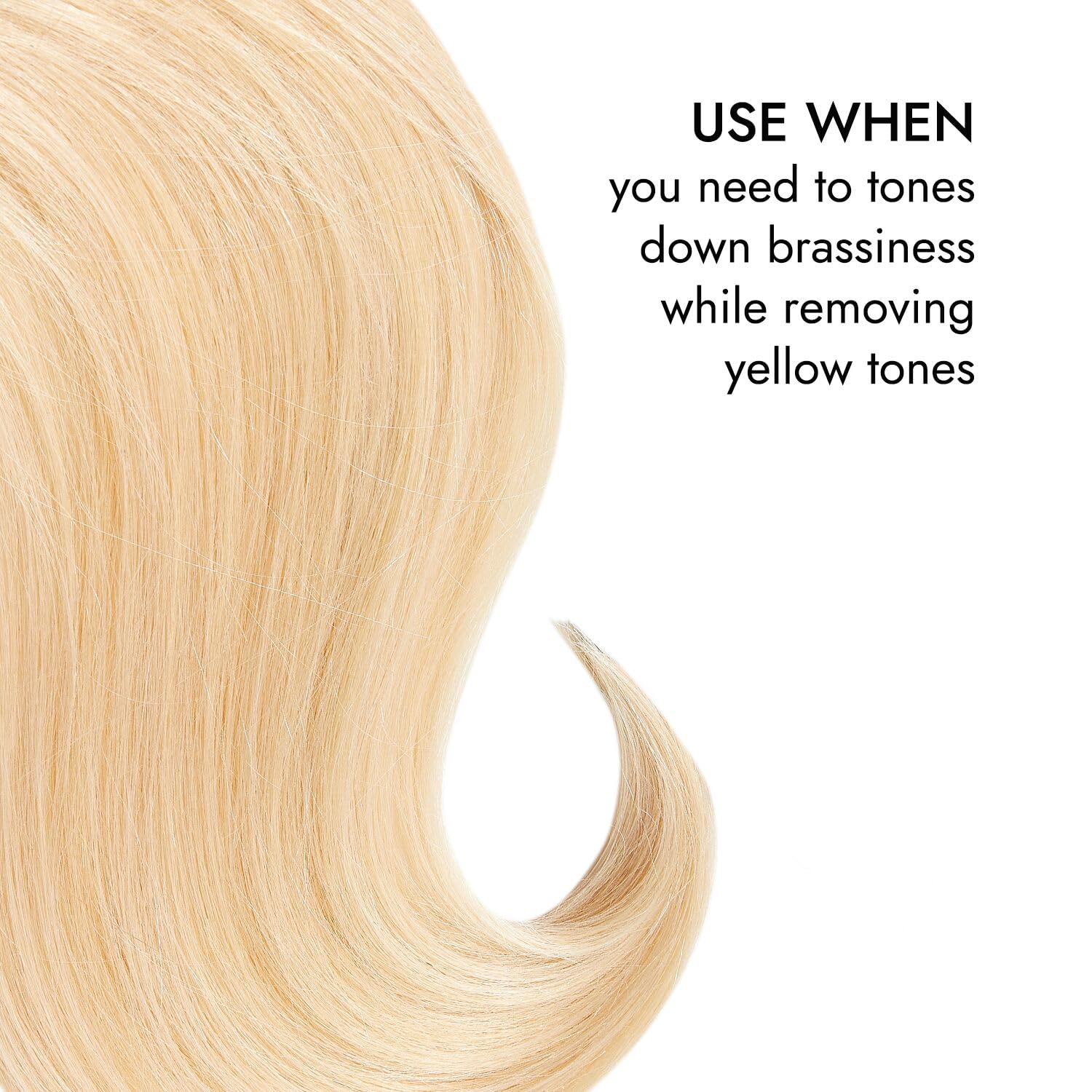 Generic Value Products Conditioning Purple Shampoo brightens gray and blonde hair for enhanced luminance.
