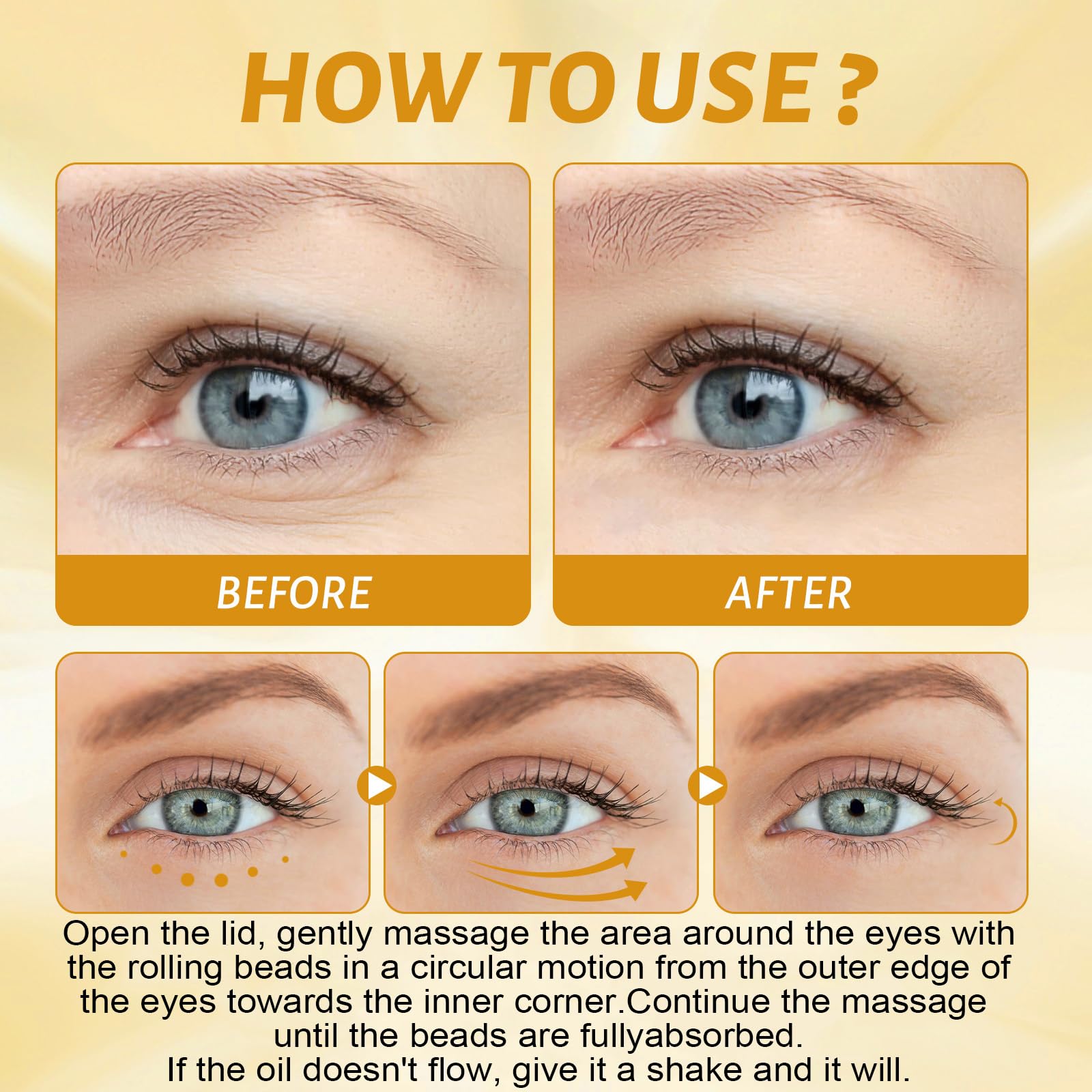 Generic VC Eye Serum Oil lutein-infused hydration for smooth, rested-looking eyes