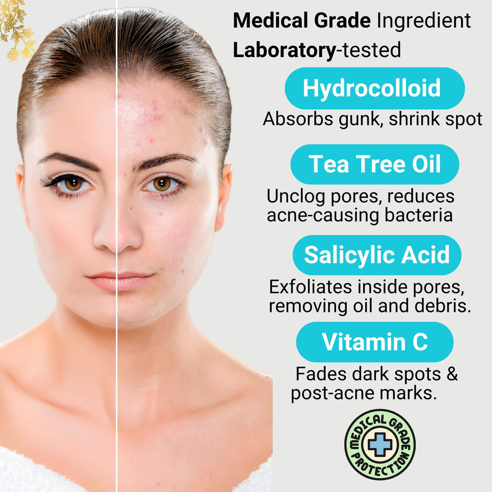Generic waterproof-patch-under-makeup shows durable wear without detection.