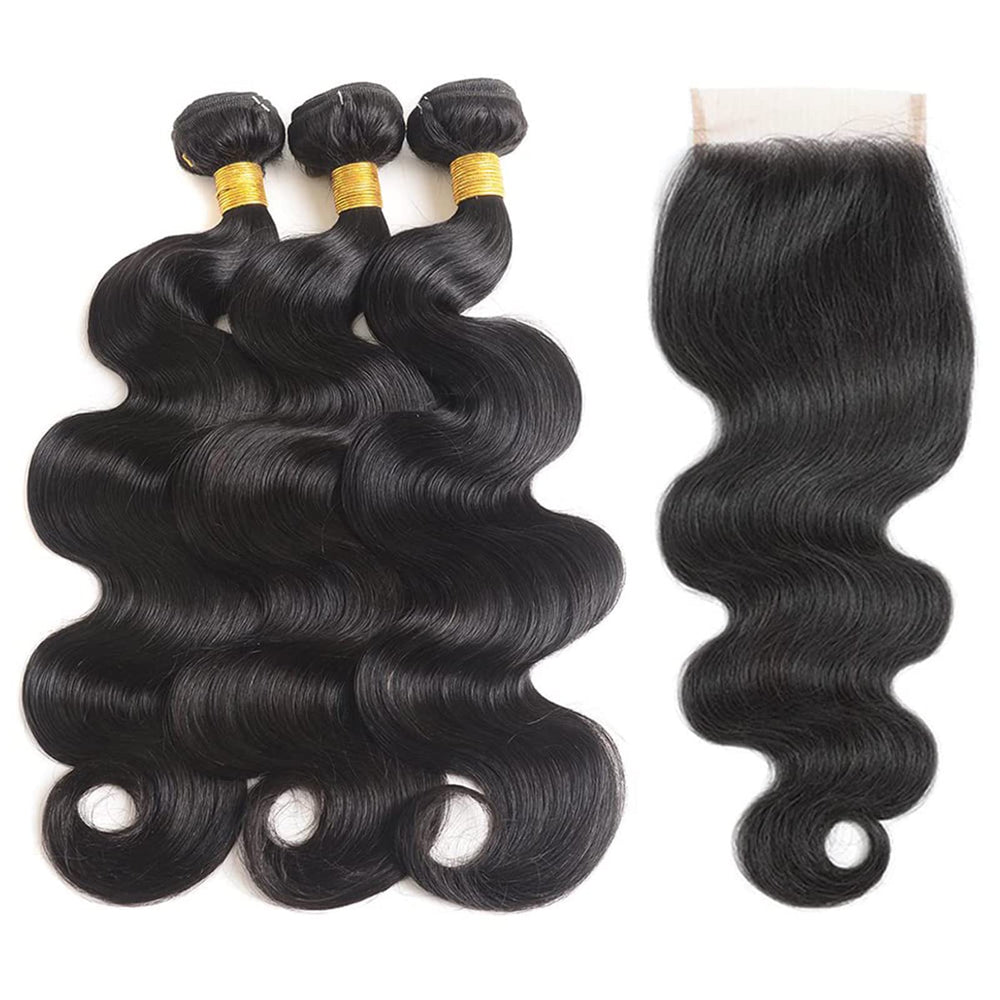 GENEROUS Brazilian body-wave 14-inch bundle weft offering voluminous, bounce-ready looks.
