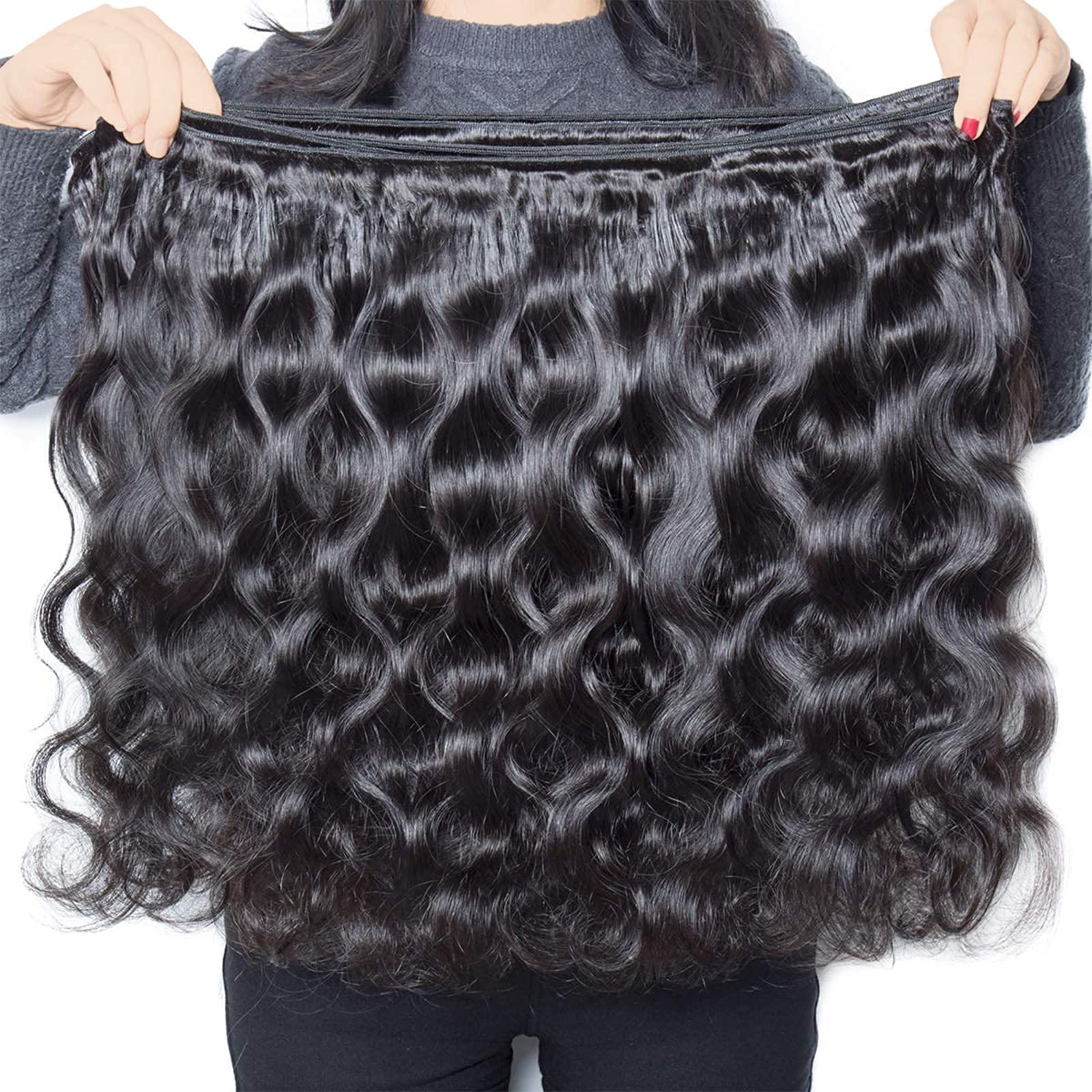 GENEROUS double-strong weft detail shows reduced tangling and durable wear.