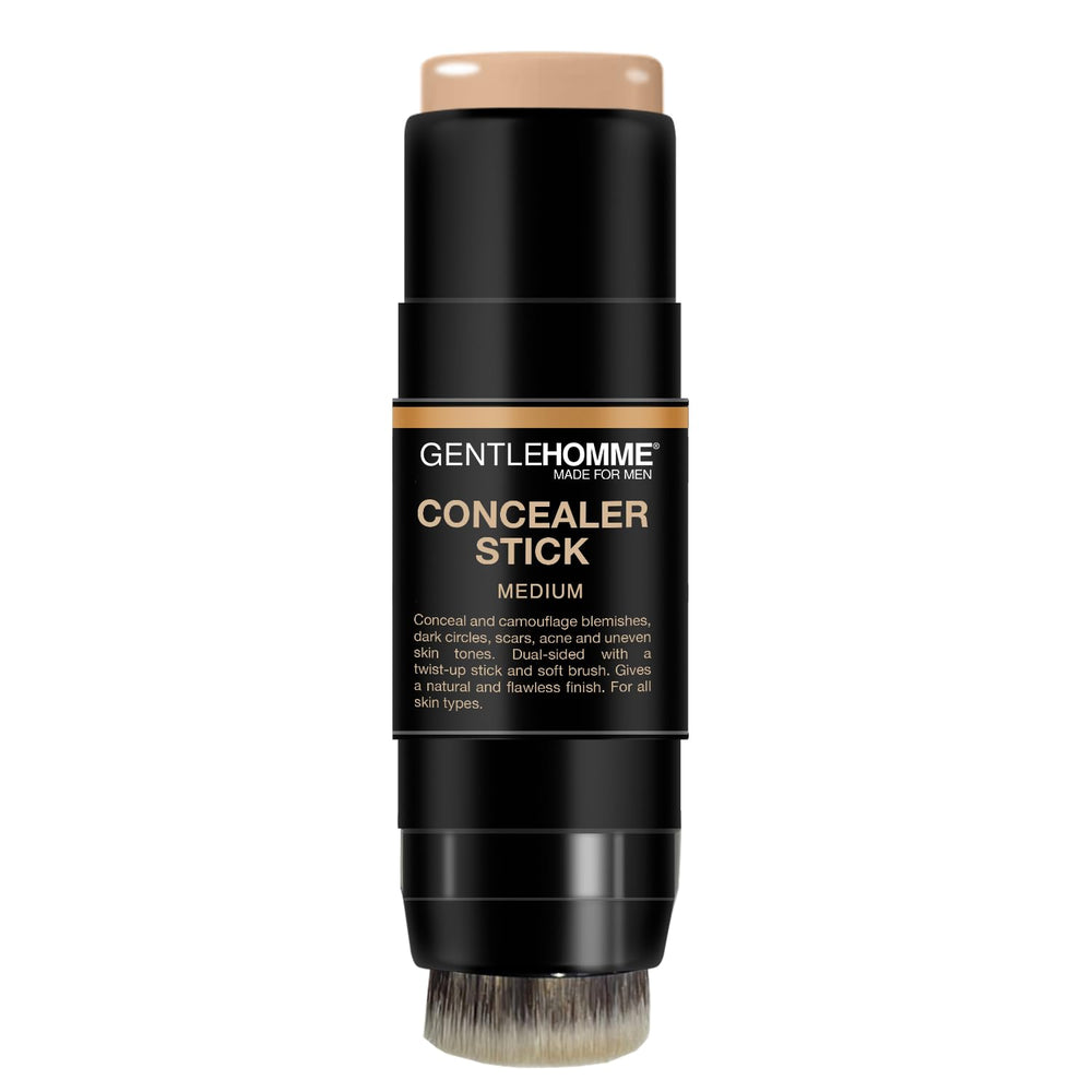 Gentlehomme concealer stick-blemish-coverage shows instant under-eye camouflage and even tone.