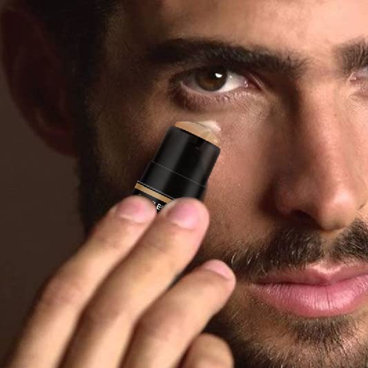 Gentlehomme concealer stick-buildable-coverage enables light-to-full layering for natural looks.