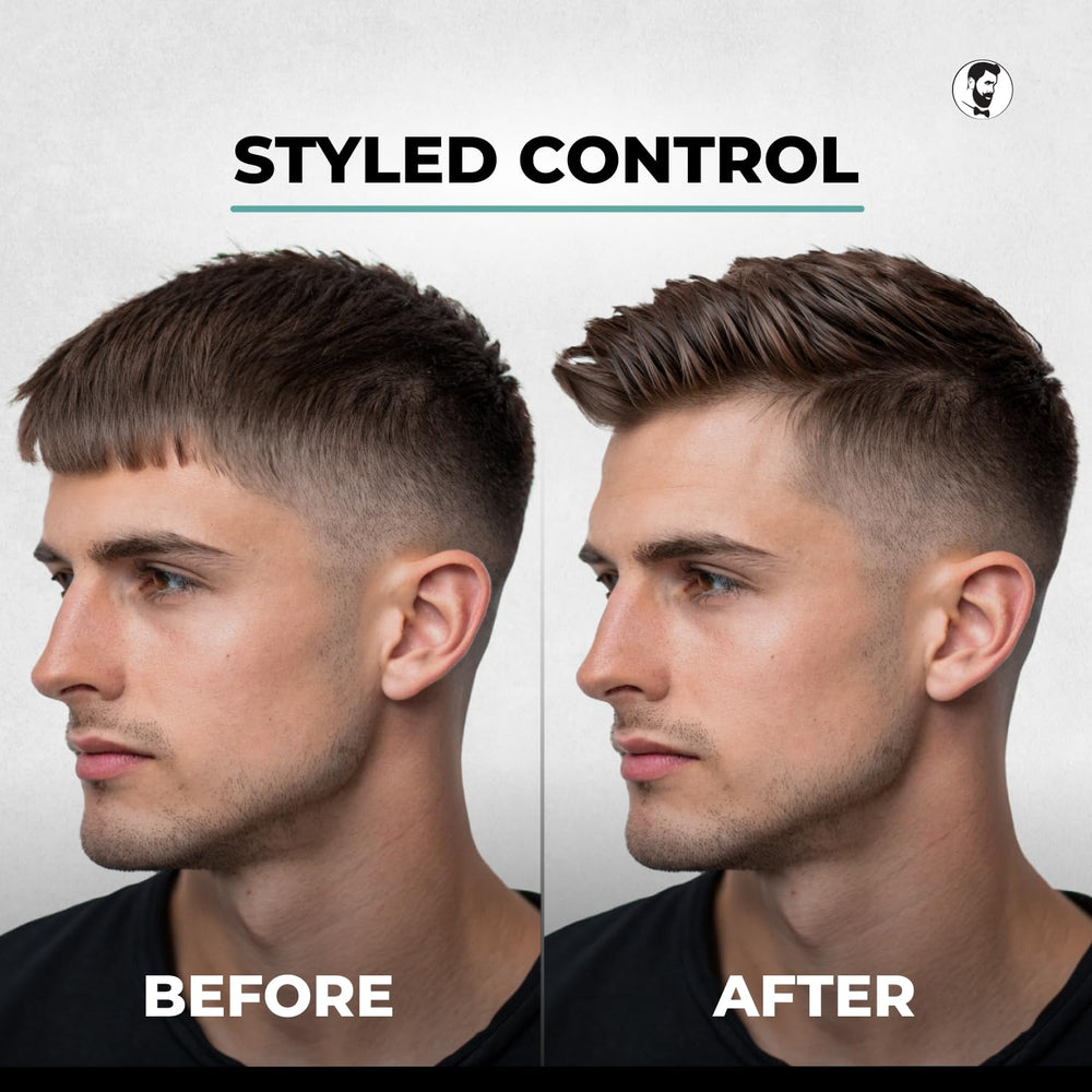 Gentlemen Republic Refined Hair Gel resists humidity for steady styling throughout the day