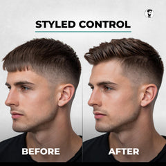Gentlemen Republic Refined Hair Gel resists humidity for steady styling throughout the day