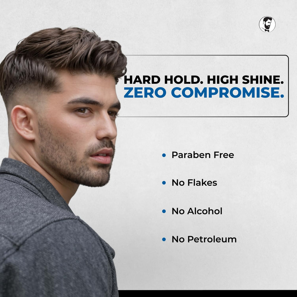 Shelf display of Gentlemen Republic Oceano gel highlights value and 16oz size.