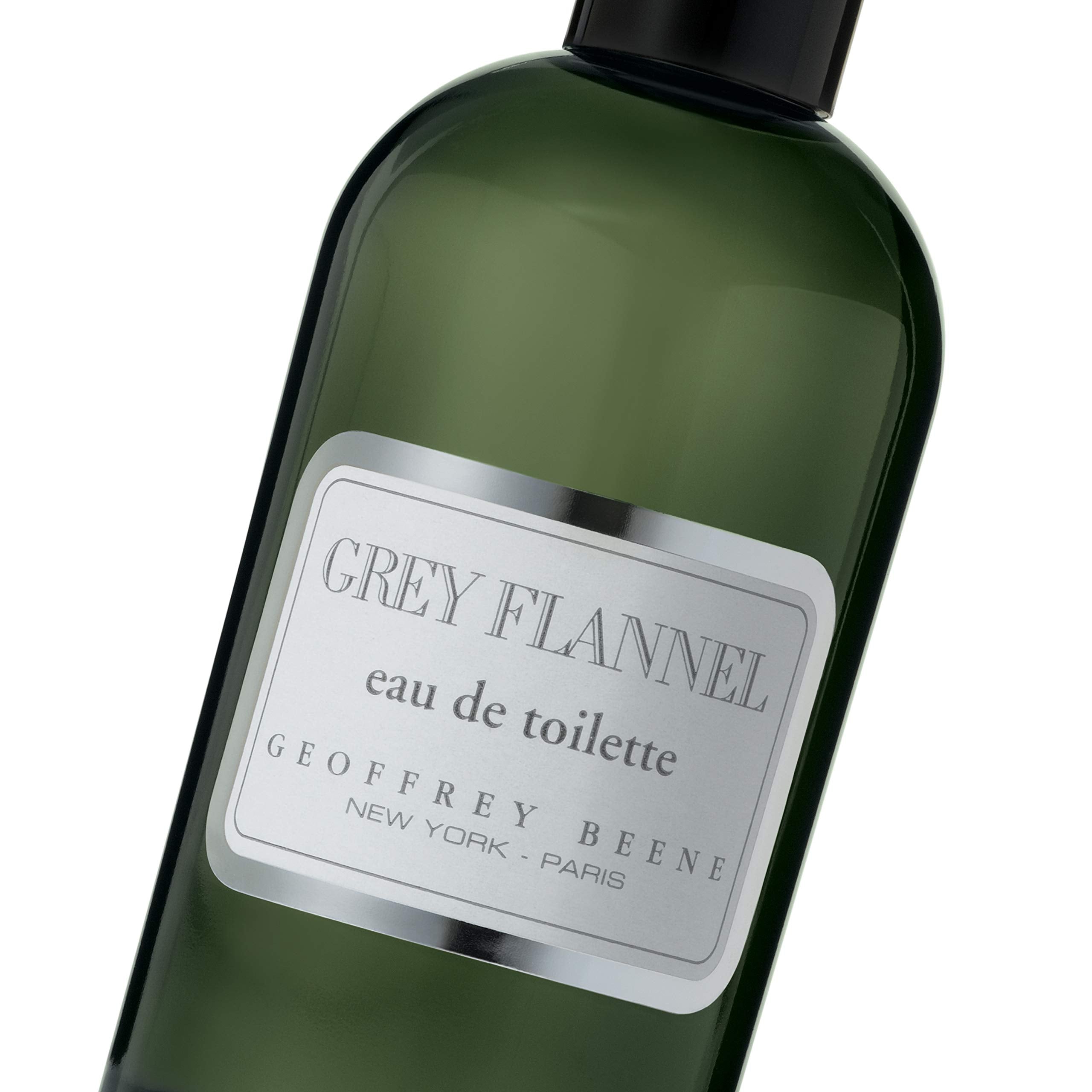 Geoffrey Beene Grey Flannel mood shot conveying confident styling and date-night appeal