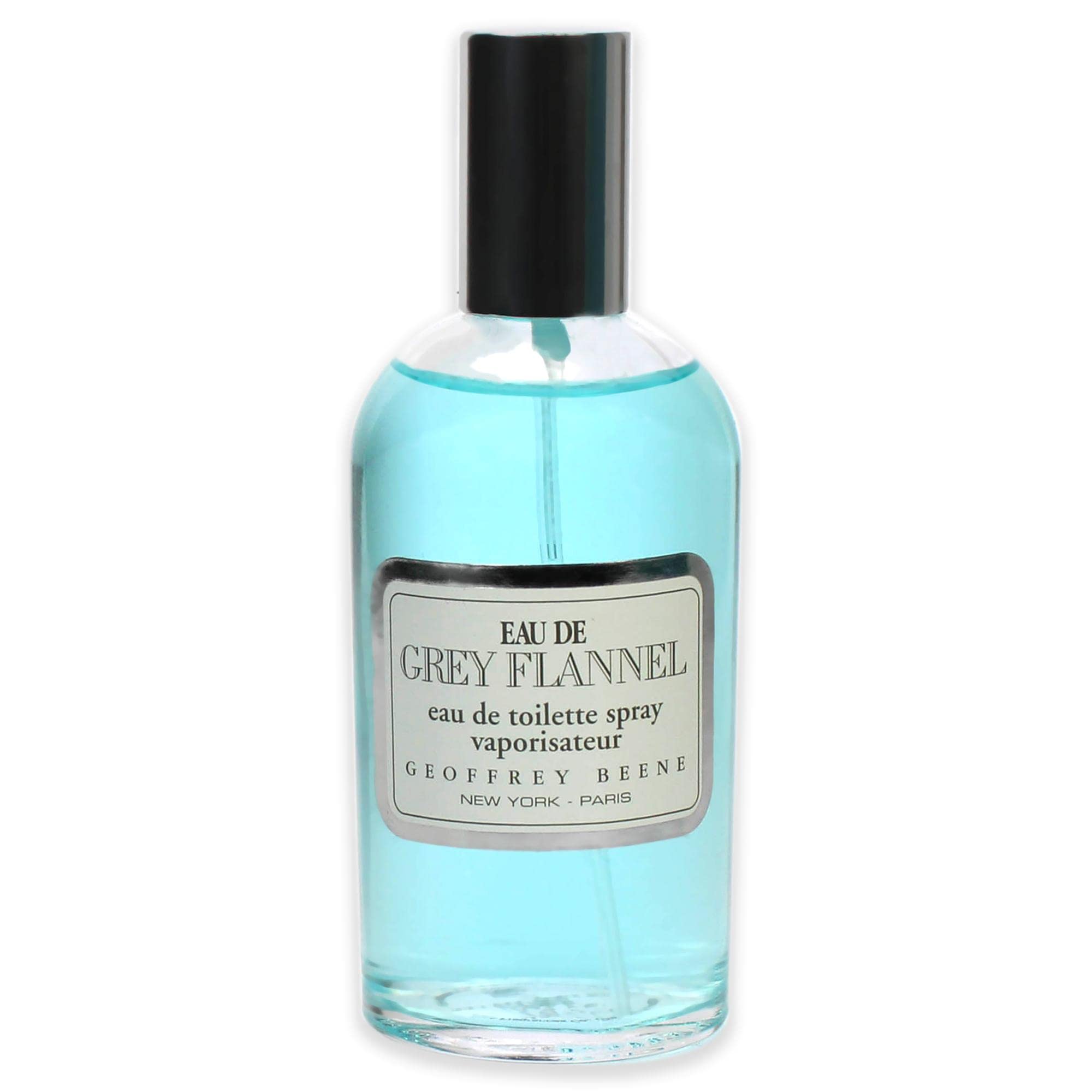 Geoffrey Beene Grey Flannel spray release, crisp fragrance for special occasions.