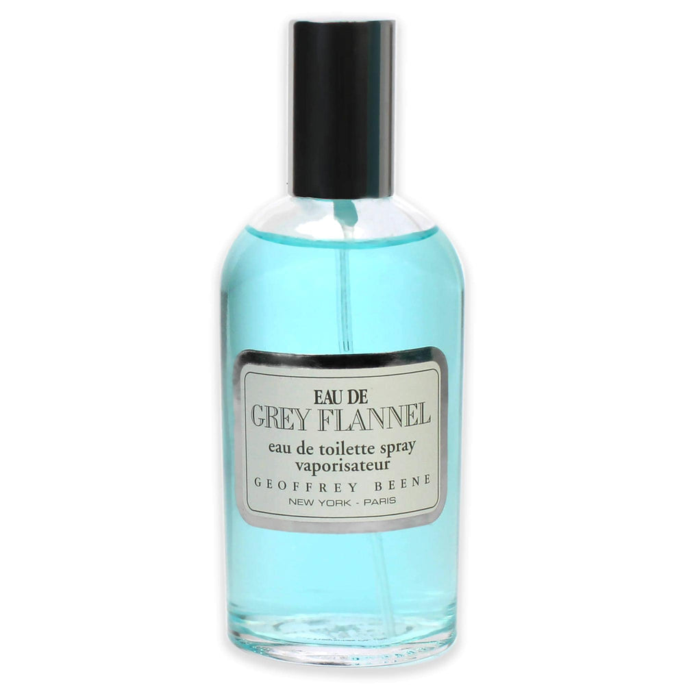 Geoffrey Beene Grey Flannel spray release, crisp fragrance for special occasions.