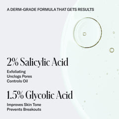 Geologie Acne Control Body Wash packaging design highlighting modern bottle