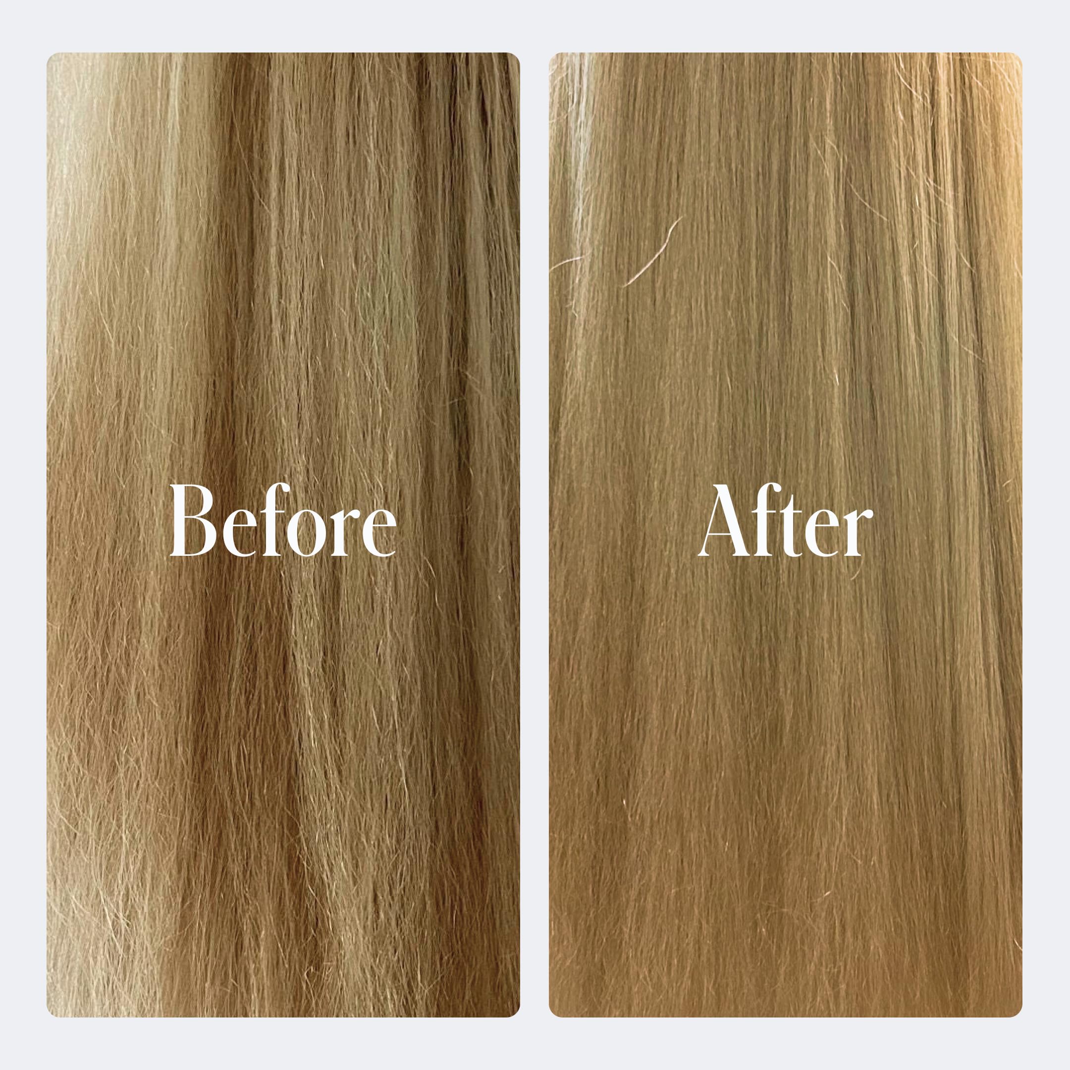 Geologie co-wash application shows gentle cleansing and conditioning routine.