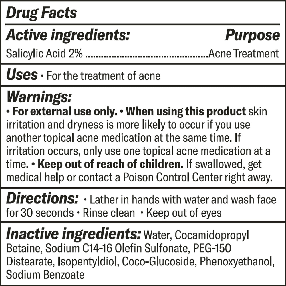 Geologie fragrance-free label closeup reinforces allergy-friendly cleansing.