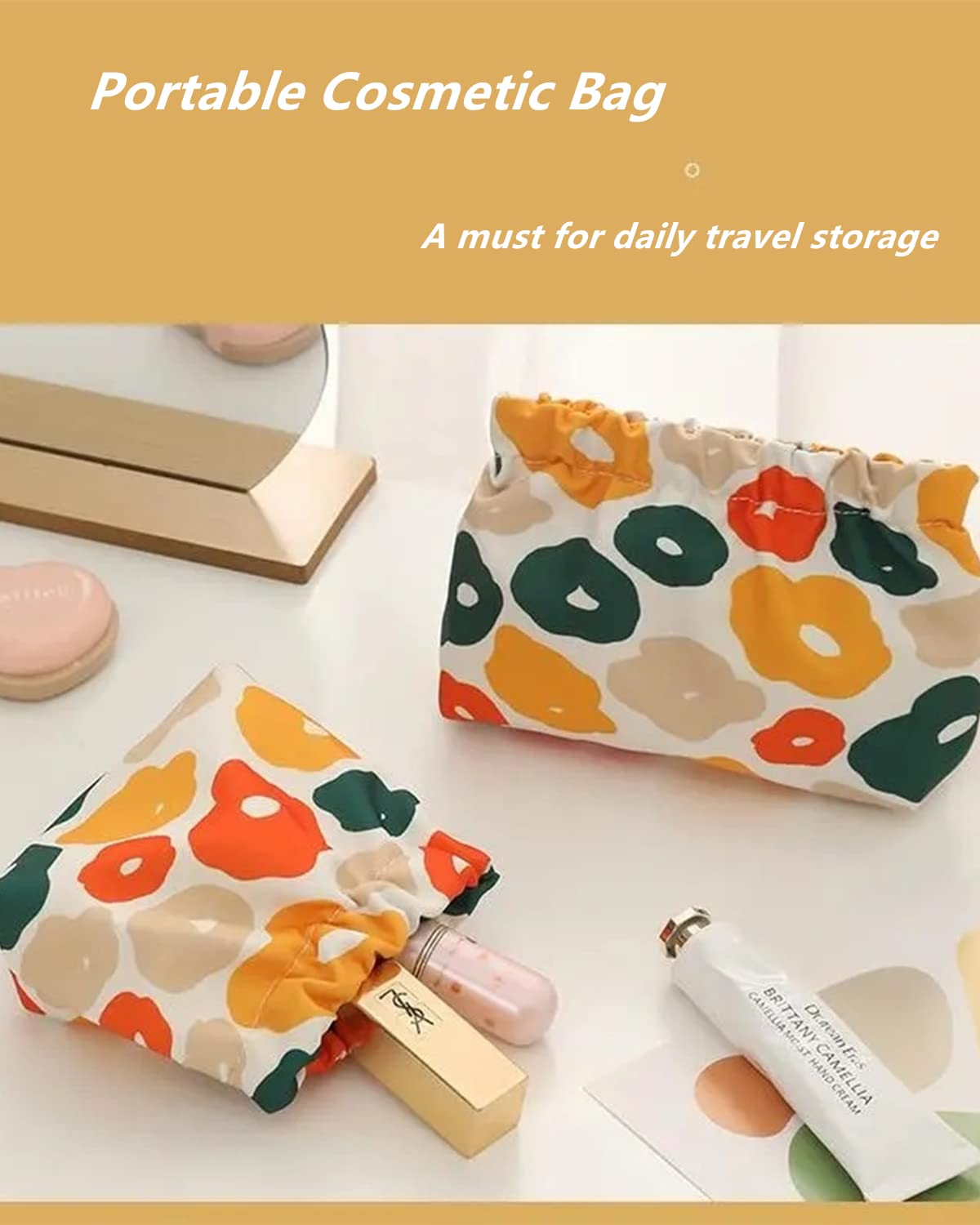 Gepehoho Small Pouches for Purse minimalist design pairs with any bag.