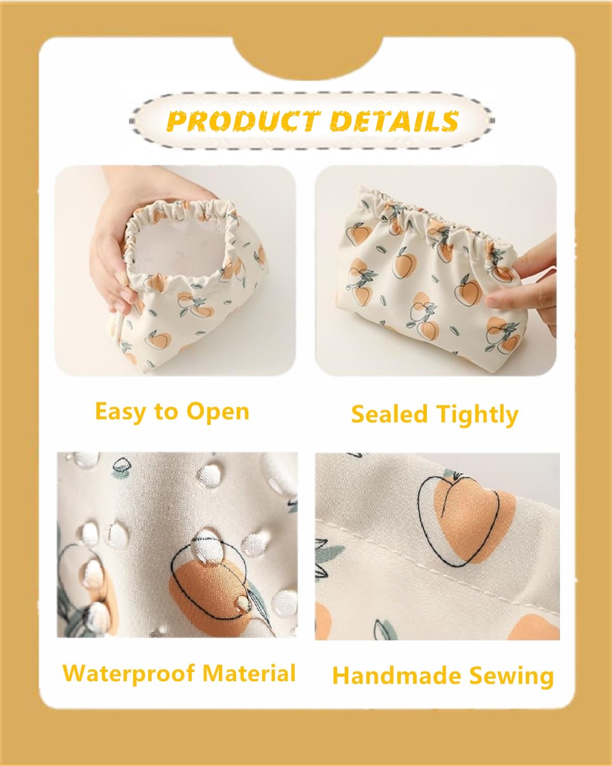 Gepehoho Small Pouches for Purse versatile as makeup bag, jewelry box, or medicine pouch.