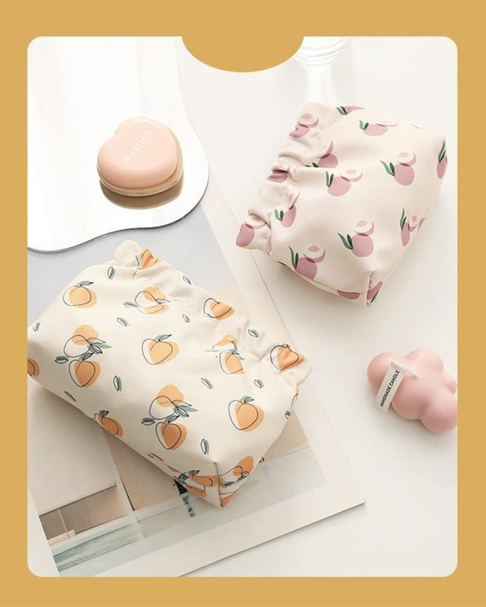 Gepehoho Small Pouches for Purse lets you store earphones and jewelry securely.