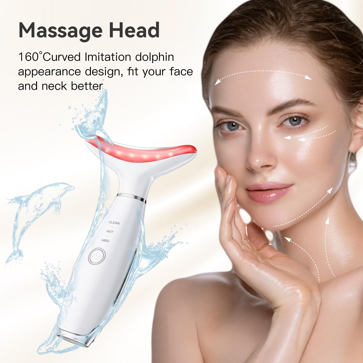 Gequip neck face massager gift-ready packaging ideal for gifting.