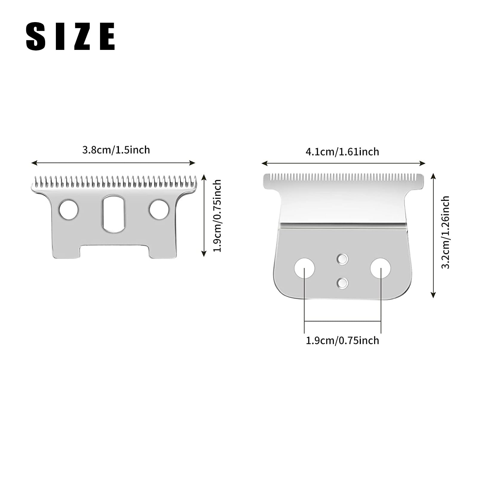 GERILKAI T blade close-cutting design helps achieve clean, even trims.