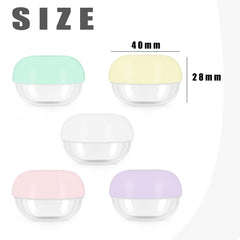 GERILKAI cream-lotion storage jars displayed for skincare routines while commuting.