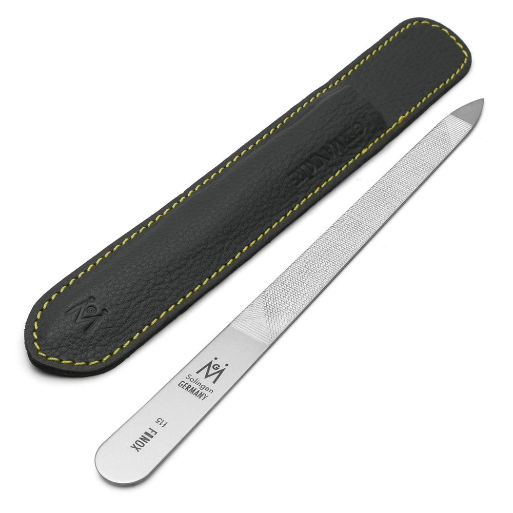 GERMANIKURE nail file packaging showcases ethical production and eco-conscious sourcing