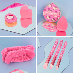 Get Trend Hello Kitty angled brow brush in pink for clean arch definition