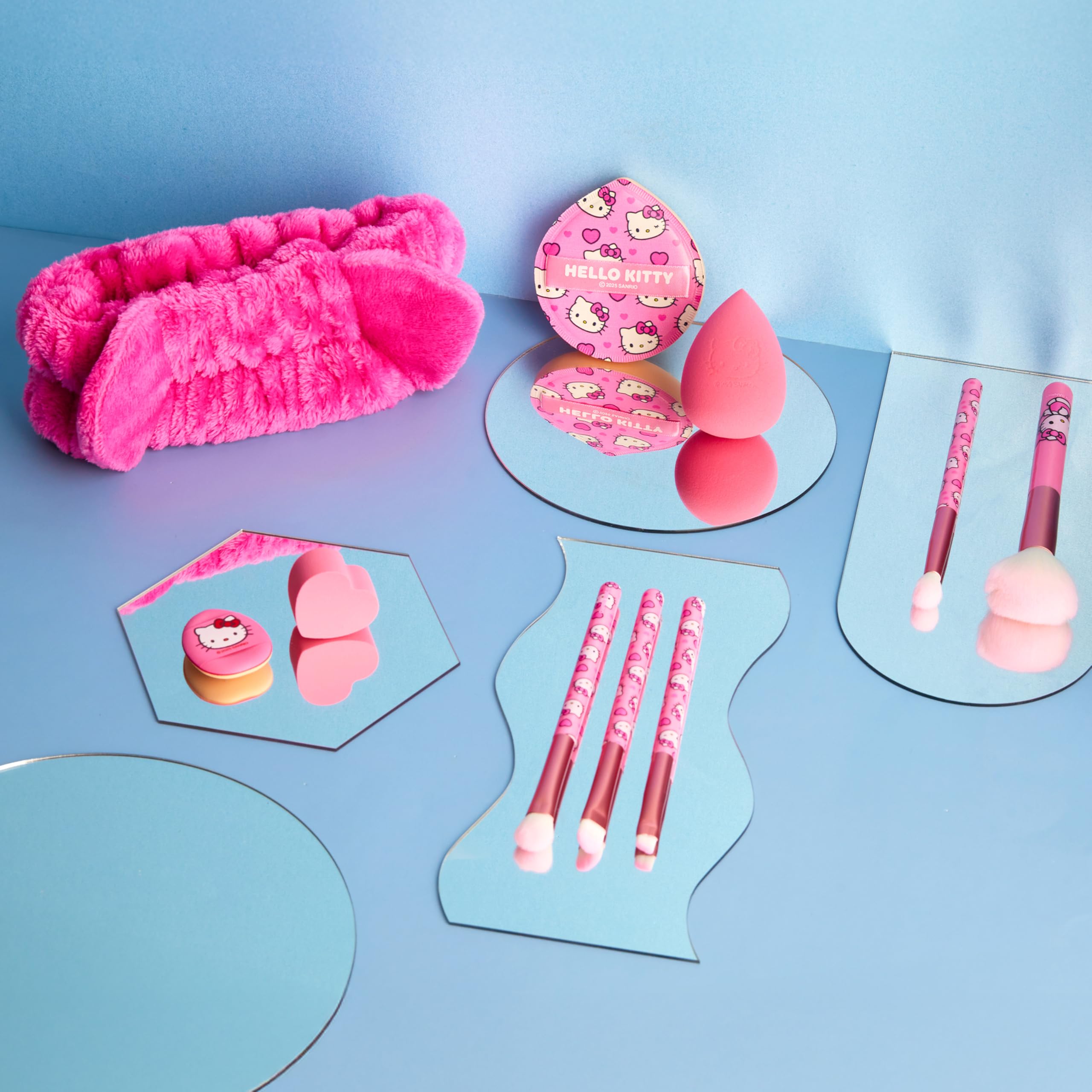 Get Trend Hello Kitty blending brush in pink for seamless transitions