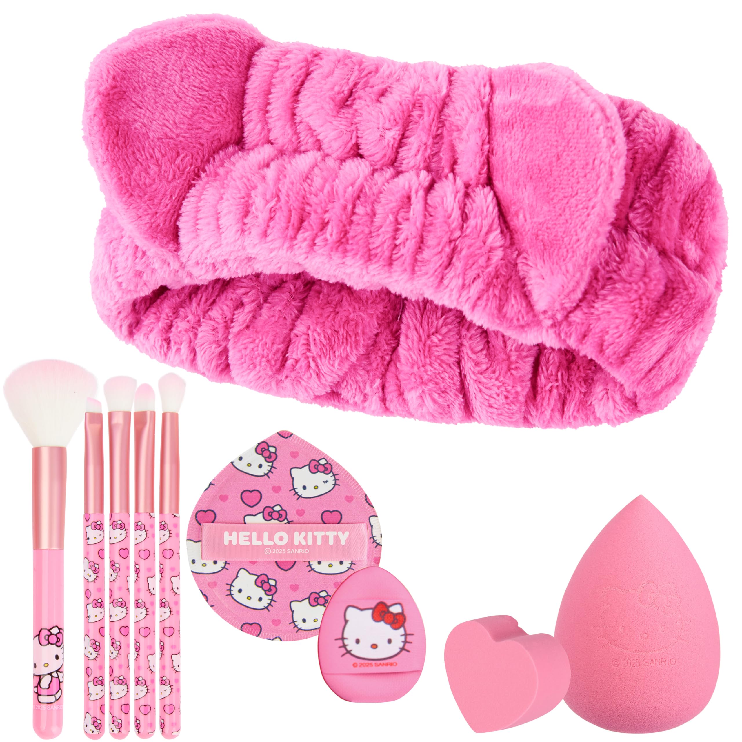 Get Trend Hello Kitty eyeshadow brush in pink for precise crease shading