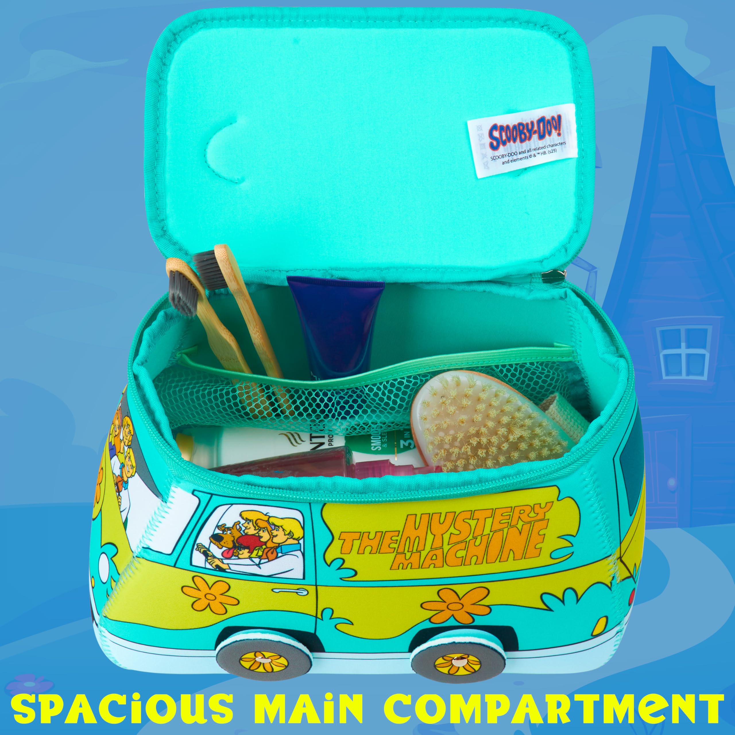 Get Trend Scooby Doo toiletry bag gift-ready packaging ideal as a cute present
