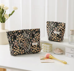 Getgto makeup bag with embroidery detail adds chic craft flair.