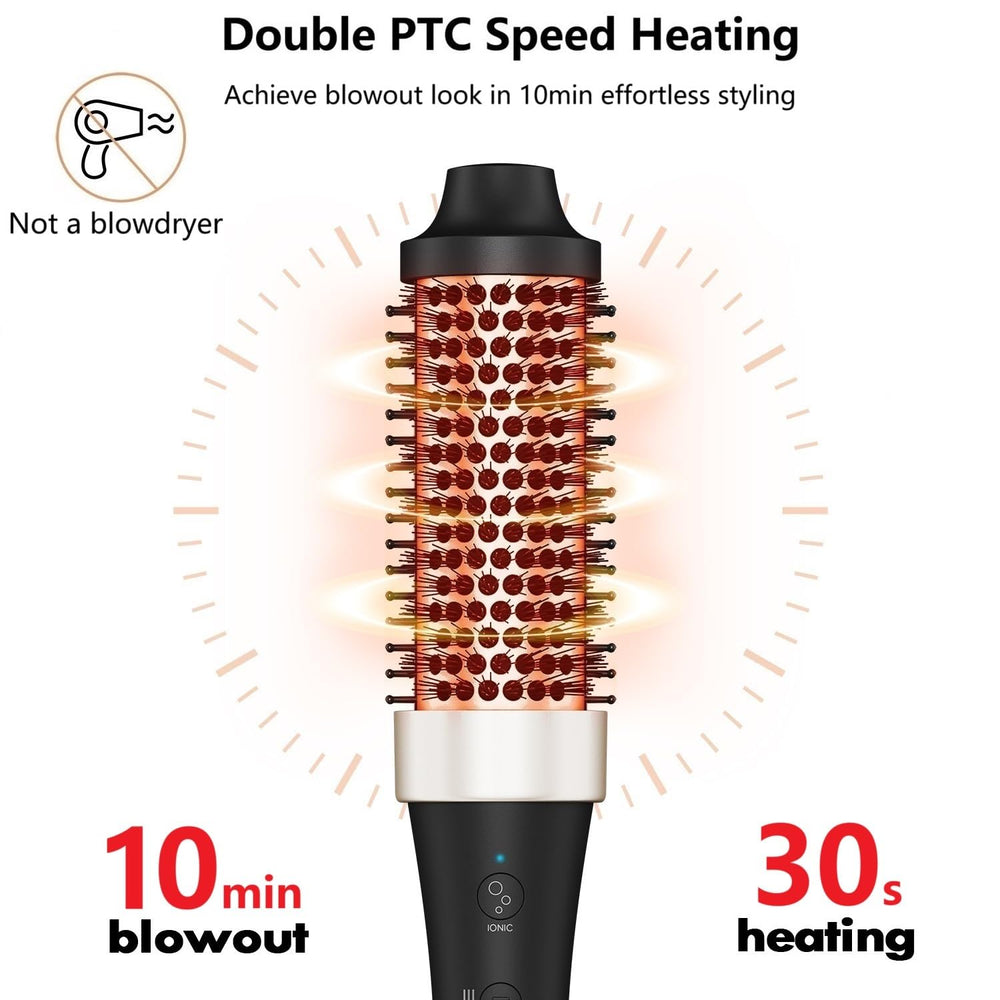 GETLL Ionic thermal brush dual voltage worldwide-use icon in view