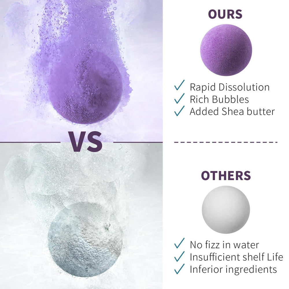 GETT relaxing bath moment shows lavender aroma swirling in warm water.