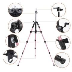 GEXWORLDWIDE GEX 55-inch mannequin tripod folded rose gold for easy storage and transport