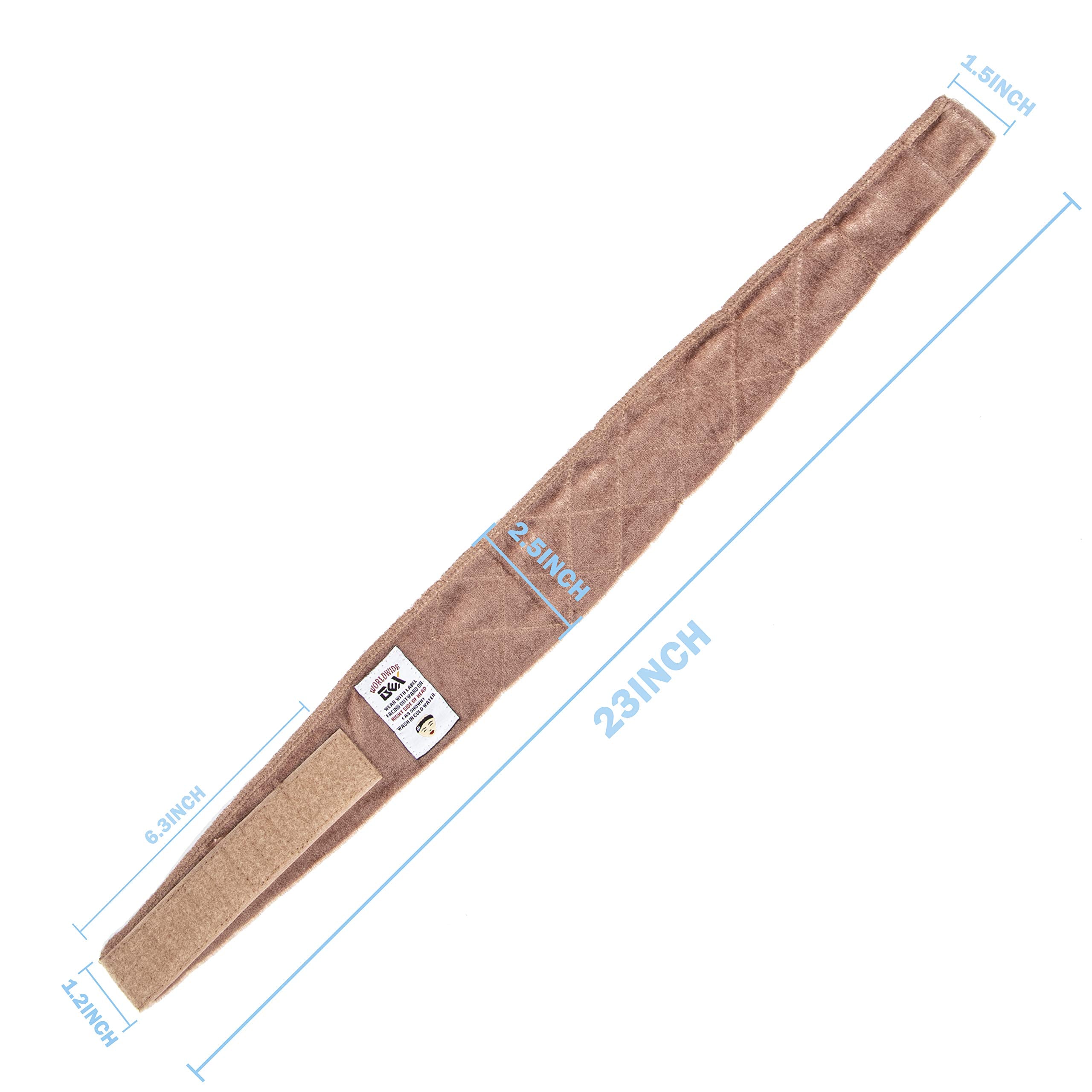 GEXWORLDWIDE GEX Wig Grip Band adjustable strap secures wig without glue