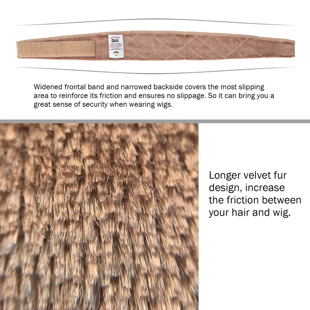 GEXWORLDWIDE GEX Wig Grip Band color variants to match wigs and skin tones
