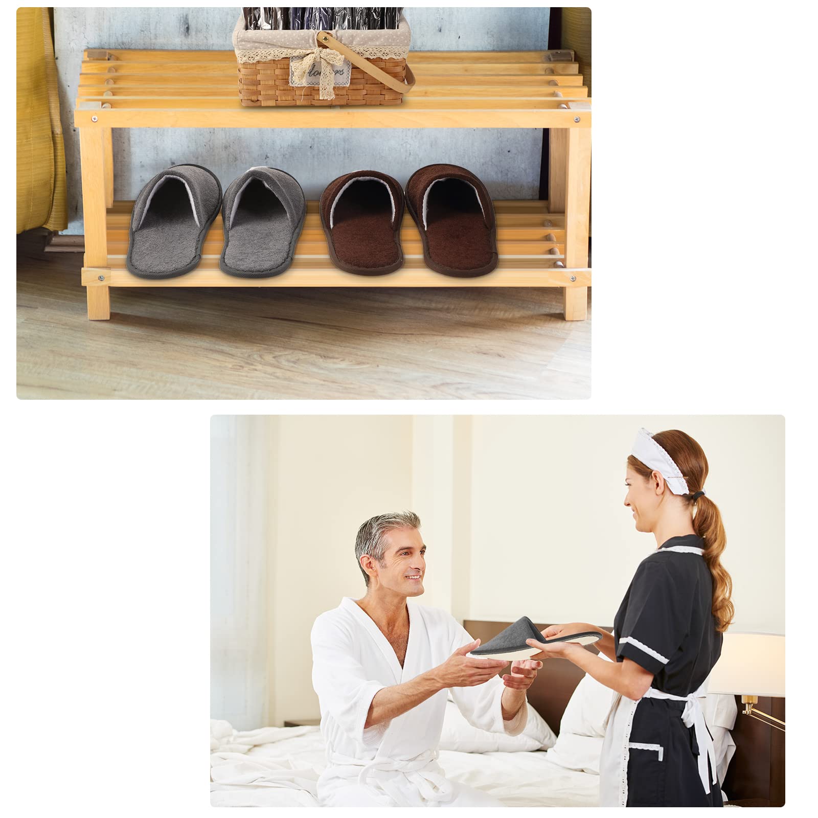 Geyoga hotel-use slippers suit weddings, conferences, and spas.