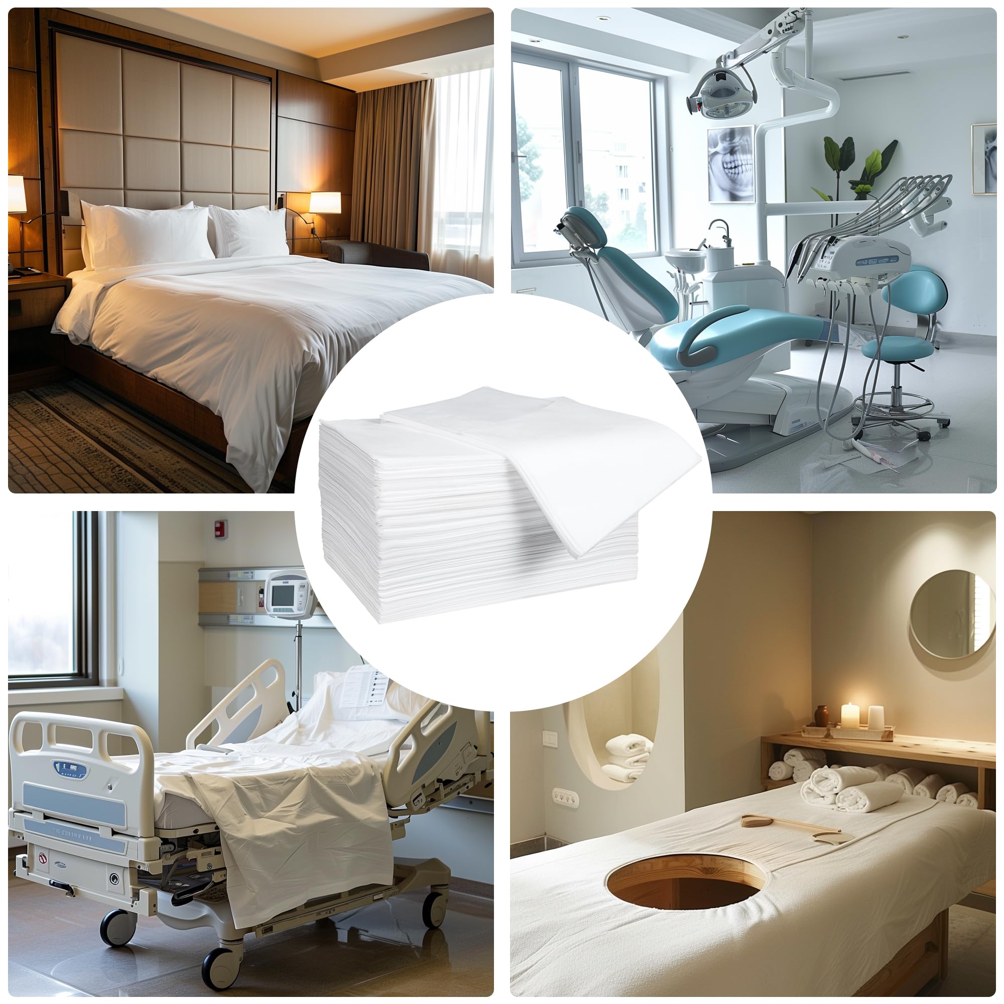 GGYKJSK compatible with most massage tables for easy sheet replacements between clients.
