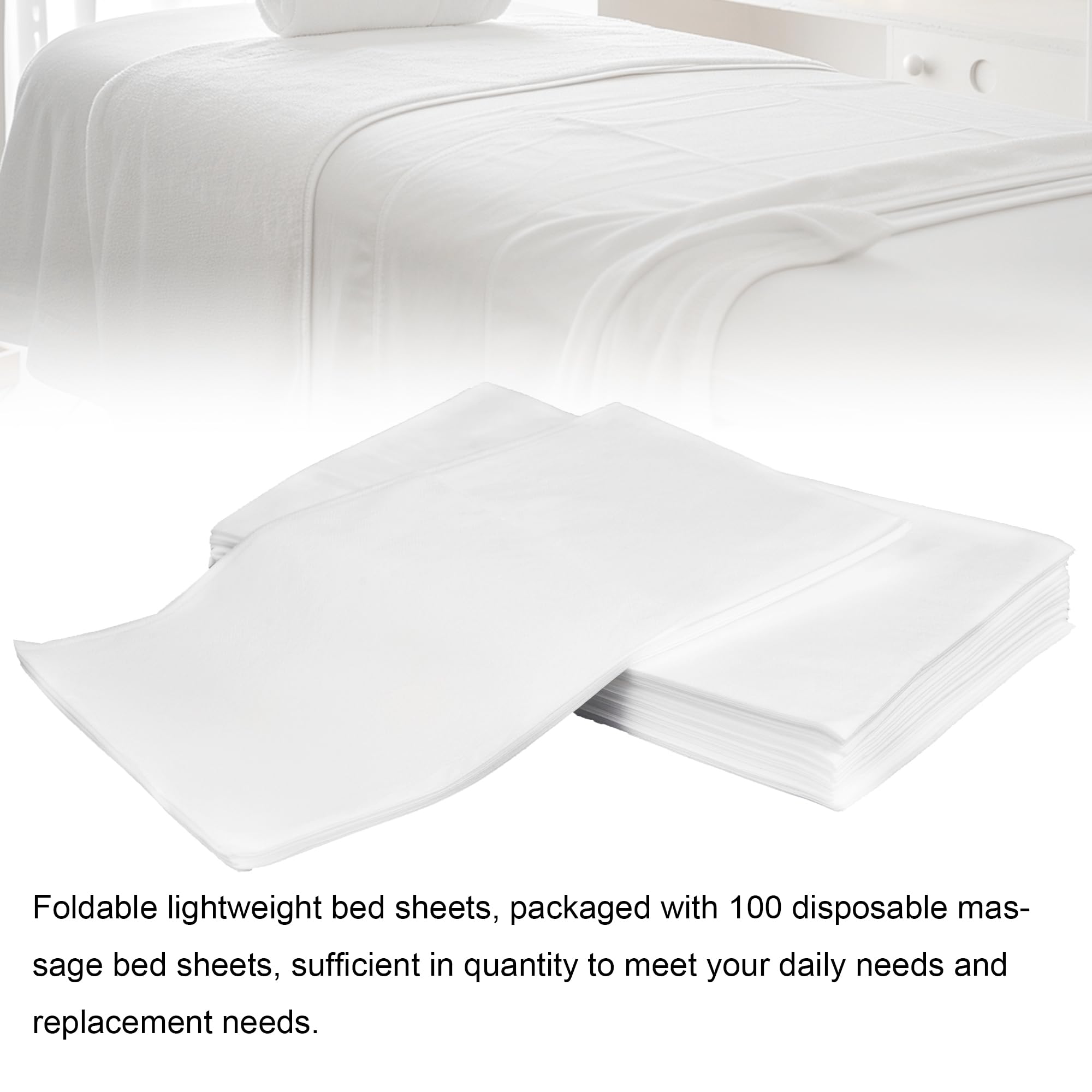 GGYKJSK esthetician spa table cover disposable ideal for facial, waxing, and tattoo prep.