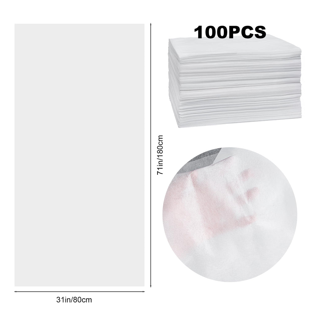 GGYKJSK heavy-duty disposable bed sheet 2-ply waterproof provides durable performance during spa sessions.